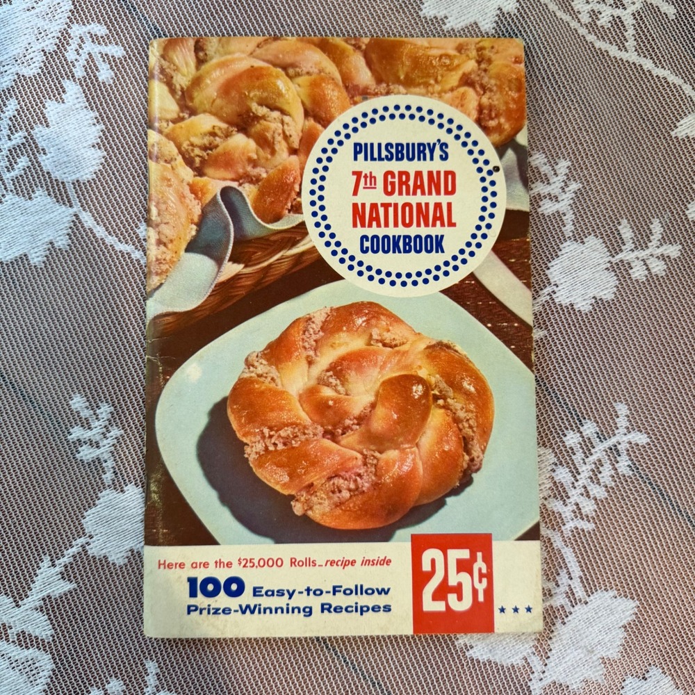 Pillsbury Cookbook 7th Grand National 1956 Multi Good Prize Winning Recipes